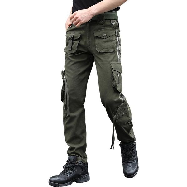 men's pants cargo men camo multi pocket knee zipper loose straight trousers male military black camouflage tactical training
men's pants cargo men camo multi pocket knee zipper loose straight trousers male military black camouflage tactical training