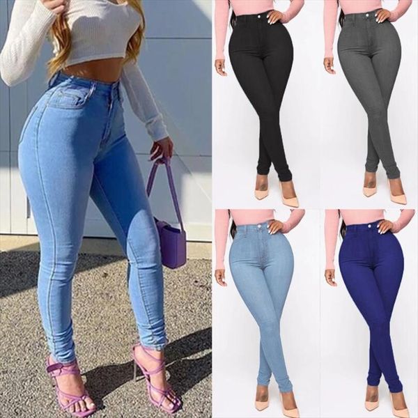 slim skinny womens jeans waist denim pencil pants stretch female trousers plus size spring autumn, Blue
slim skinny womens jeans waist denim pencil pants stretch female trousers plus size spring autumn, Blue