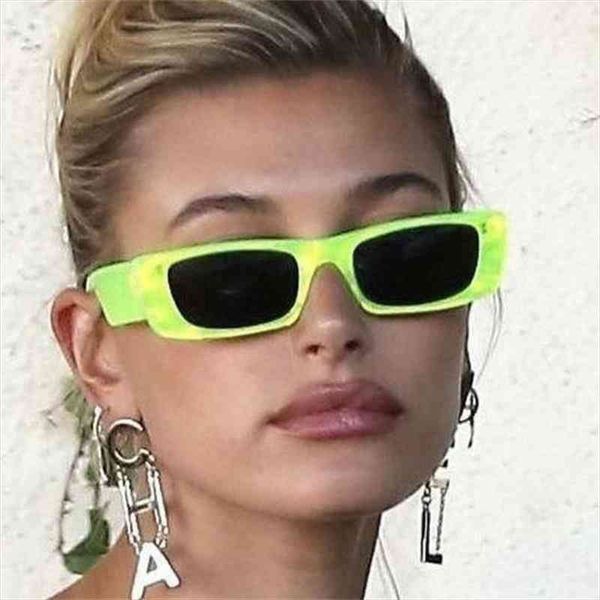 vintage small rectangle sunglasses for men women 90s plastic black shades designer green square sun glasses trendy, White;black
vintage small rectangle sunglasses for men women 90s plastic black shades designer green square sun glasses trendy, White;black