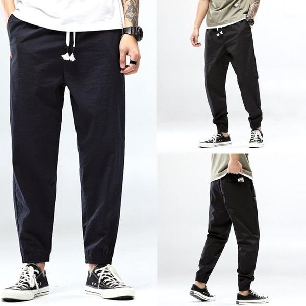 summer men cotton trousers linho verao calcas dos homens com cordao loose pants solids harem linen hi-qmen's, Black
summer men cotton trousers linho verao calcas dos homens com cordao loose pants solids harem linen hi-qmen's, Black