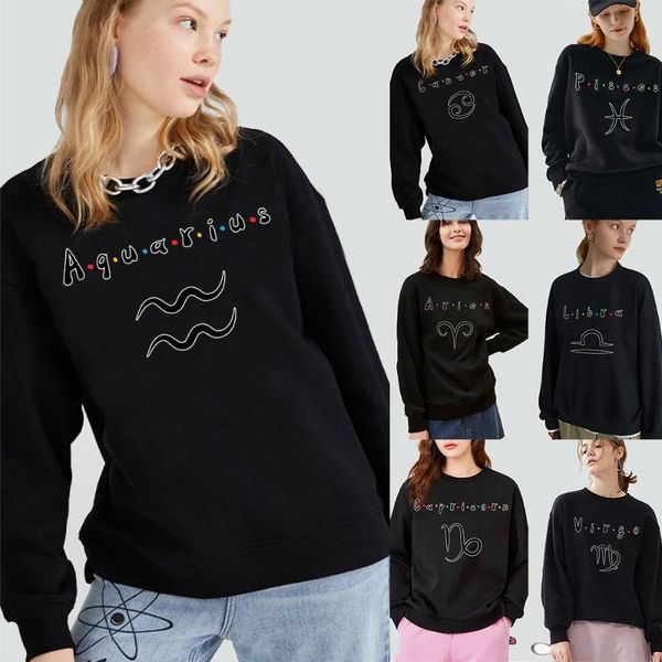 women's hoodies & sweatshirts clothing pullover warm long-sleeved sweatshirt twelve constellation print o-neck casual autumn black comf
women's hoodies & sweatshirts clothing pullover warm long-sleeved sweatshirt twelve constellation print o-neck casual autumn black comf