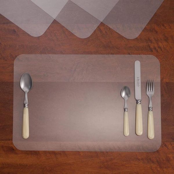 mats & pads transparent children placemat eco-friendly pp plastic waterproof table mat 30x40cm rounded corners western tablecloths
mats & pads transparent children placemat eco-friendly pp plastic waterproof table mat 30x40cm rounded corners western tablecloths