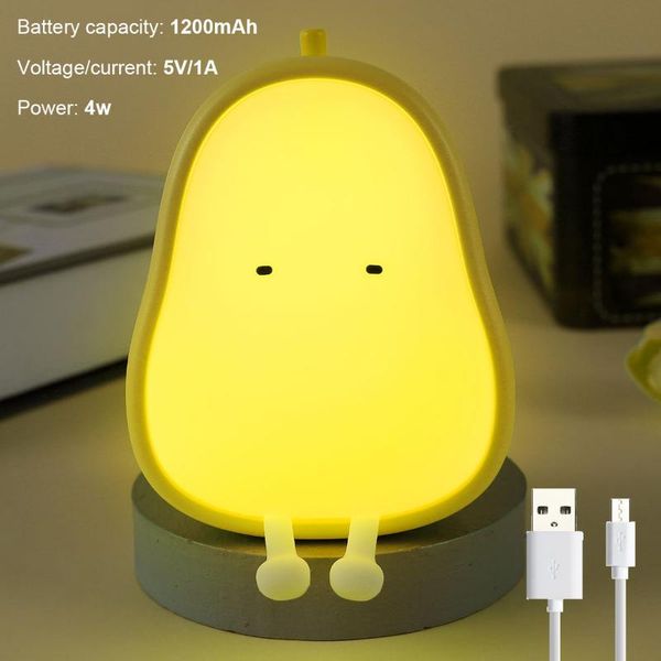 night lights led lamp touch sensor pear silicone light child holiday gift sleepping creative bedroom deskdecor christmas
night lights led lamp touch sensor pear silicone light child holiday gift sleepping creative bedroom deskdecor christmas