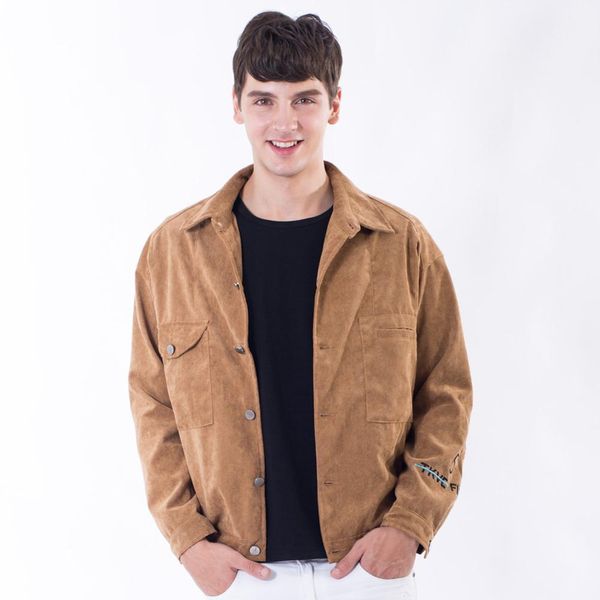 air force male lapel eua/its size all-match fine spring single-breasted jacket, Black;brown
air force male lapel eua/its size all-match fine spring single-breasted jacket, Black;brown
