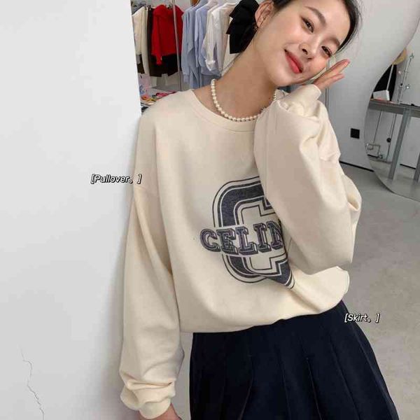 women's hoodies & sweatshirts autumn couple's cream letter printed round neck casual sweater men's and women's same ycti, Black
women's hoodies & sweatshirts autumn couple's cream letter printed round neck casual sweater men's and women's same ycti, Black