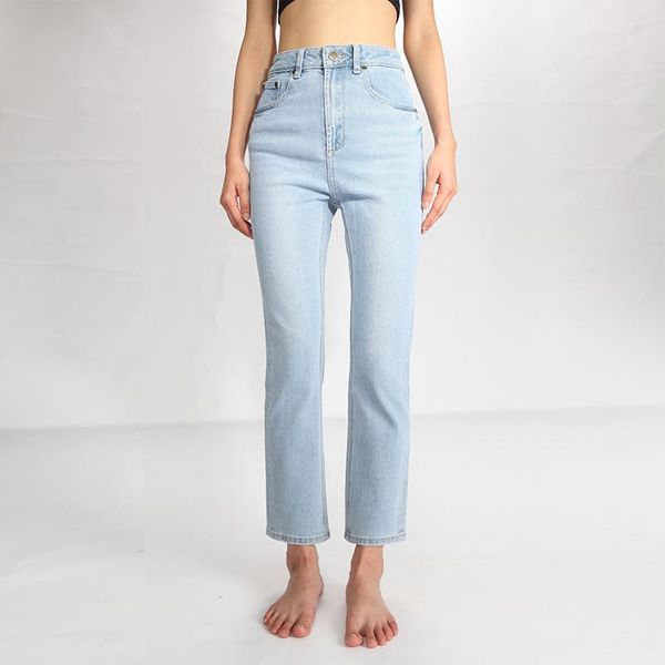 light blue momjeans high waist women jeans fashion wild straight lady denim trousers washed jean femme 2021 style women's
light blue momjeans high waist women jeans fashion wild straight lady denim trousers washed jean femme 2021 style women's