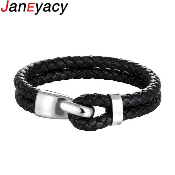 link, chain brand creative black multi-layer leather bracelet men stainless steel fashion bangles gifts pulseras
link, chain brand creative black multi-layer leather bracelet men stainless steel fashion bangles gifts pulseras