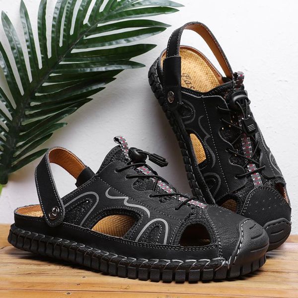 slippers zomerschoenen heren zomer schoenen mannen sandale homme ete summer work shoes men breathable running shoe sneakers, Black
slippers zomerschoenen heren zomer schoenen mannen sandale homme ete summer work shoes men breathable running shoe sneakers, Black