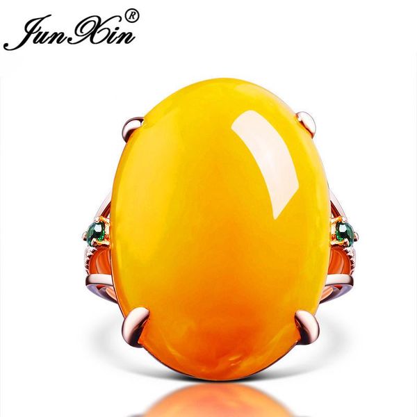 wedding rings junxin european big oval yellow stone open for women rose gold color small green zircon opal ring vintage jewelry, Slivery;golden
wedding rings junxin european big oval yellow stone open for women rose gold color small green zircon opal ring vintage jewelry, Slivery;golden