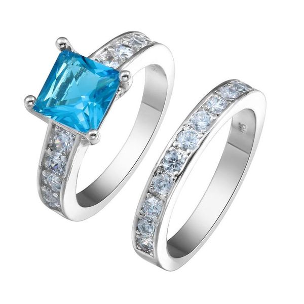 wedding rings hainon square zircon lady jewelry paved cz sets band luxury engagement women silver color jewellery ring gifts, Slivery;golden
wedding rings hainon square zircon lady jewelry paved cz sets band luxury engagement women silver color jewellery ring gifts, Slivery;golden