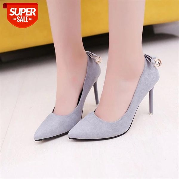 Metal Decoration Suede Thin heels High pumps women shoes 2019 Sexy Pointed Toe Red Rhinestones Wedding Party female #LJ8W, Black
Metal Decoration Suede Thin heels High pumps women shoes 2019 Sexy Pointed Toe Red Rhinestones Wedding Party female #LJ8W, Black