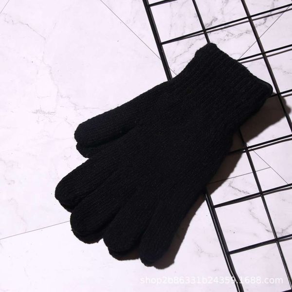 gloves men' and women' pure black all finger magic plush stall winter wool knitted keep warm, Blue;gray
gloves men' and women' pure black all finger magic plush stall winter wool knitted keep warm, Blue;gray