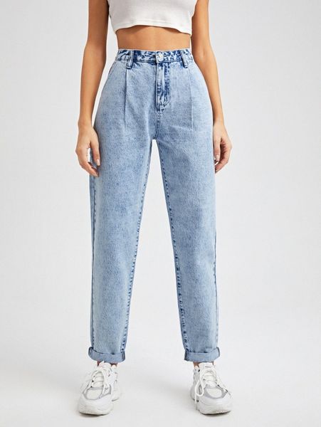 light wash high waist jeans y6hu#, Blue