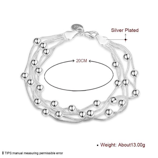 charm bracelets five-line light bead bracelet simple spherical silver lobster buckle but not temperament wild lady, Golden;silver
charm bracelets five-line light bead bracelet simple spherical silver lobster buckle but not temperament wild lady, Golden;silver
