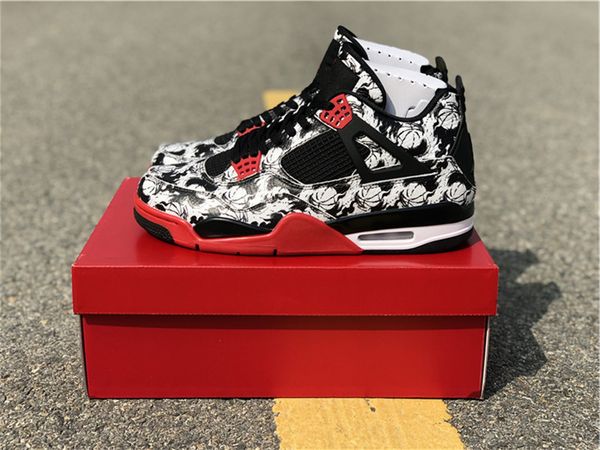 tattoo 4 4s mens basketball shoes iv red black white outdoors sports sneakers us7-13
tattoo 4 4s mens basketball shoes iv red black white outdoors sports sneakers us7-13