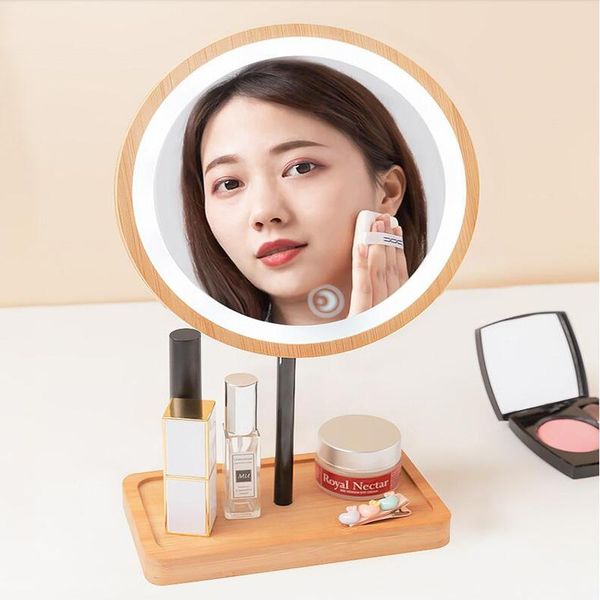 bathroom storage & organization wooden makeup mirror box with led lights vanity organizer desklipstick jewelry rack beauty
bathroom storage & organization wooden makeup mirror box with led lights vanity organizer desklipstick jewelry rack beauty