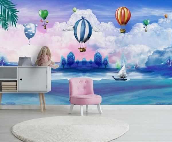 wallpapers bacal custom 3d wallpaper mural hand-painted blue sky children's room air balloon cartoon background wall decor painting
wallpapers bacal custom 3d wallpaper mural hand-painted blue sky children's room air balloon cartoon background wall decor painting