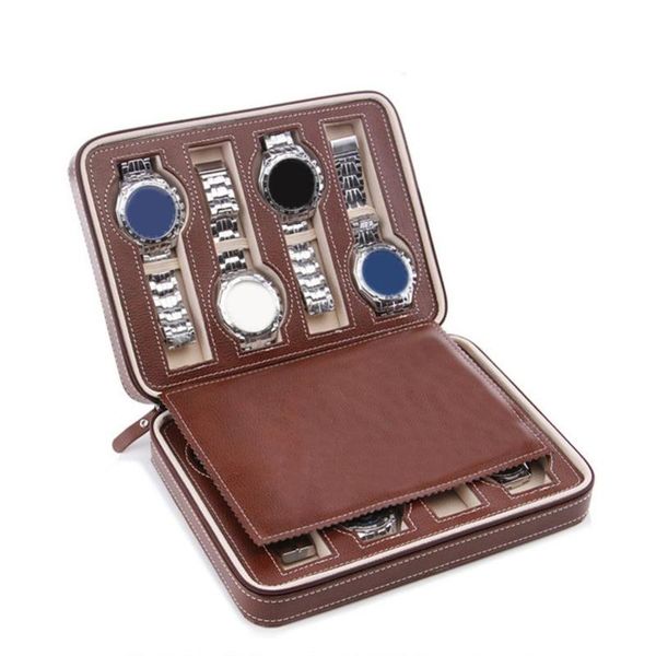 watch boxes & cases portable pu leather 2/4/8 slot box display case storage organizer holder zipper exquisite and durable to lover d30, Black;blue
watch boxes & cases portable pu leather 2/4/8 slot box display case storage organizer holder zipper exquisite and durable to lover d30, Black;blue