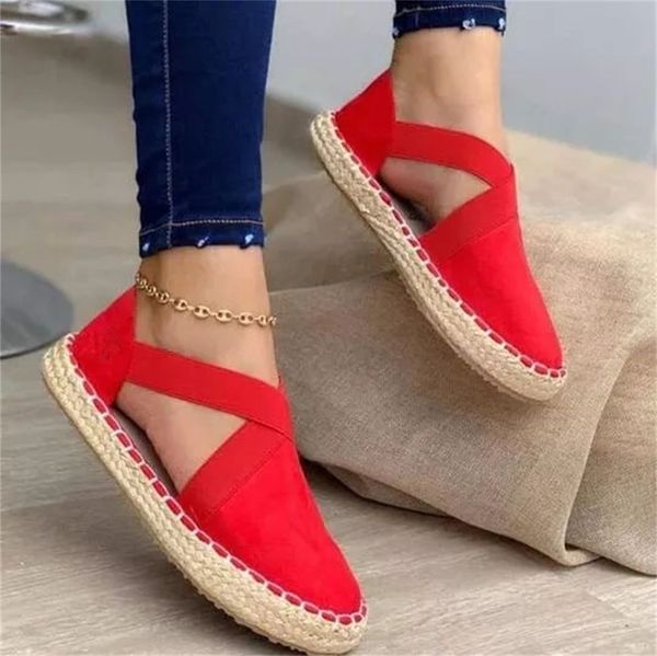 2021 classic flats women spring summer espadrille elastic band ladies comfy casual sandals 34-43 large-sized female cloth shoes, Black
2021 classic flats women spring summer espadrille elastic band ladies comfy casual sandals 34-43 large-sized female cloth shoes, Black