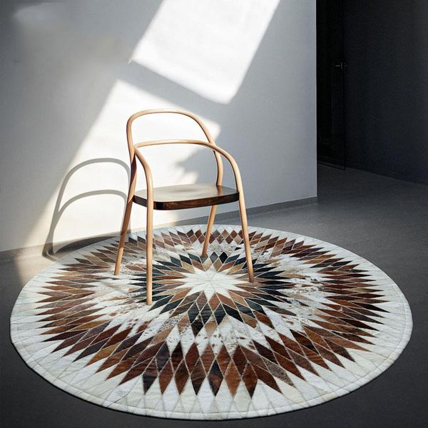 carpets 100% natural genuine cowhide leather round rugs and carpet for home living room bedroom computer mat chair cow rug
carpets 100% natural genuine cowhide leather round rugs and carpet for home living room bedroom computer mat chair cow rug