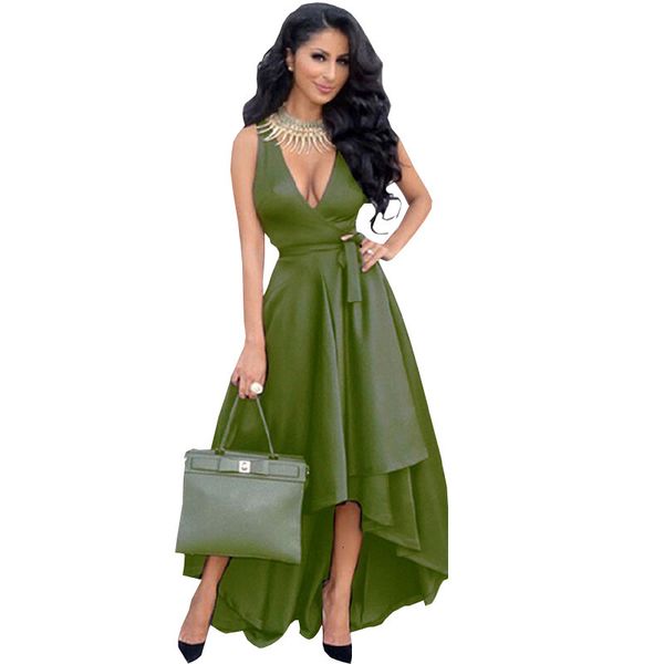 dresses vest skirt 2021 summer new women's slim low cut v-neck sleeveless dress, Black;gray
dresses vest skirt 2021 summer new women's slim low cut v-neck sleeveless dress, Black;gray