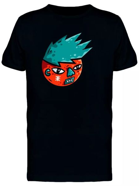 red head boy with blue hair men's tee -image by shutterstock, White;black
red head boy with blue hair men's tee -image by shutterstock, White;black