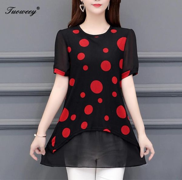 fashion women blouses 2021 spring style polka dot chiffon blouse shirt short sleeve shirts o-neck black office women's &, White
fashion women blouses 2021 spring style polka dot chiffon blouse shirt short sleeve shirts o-neck black office women's &, White