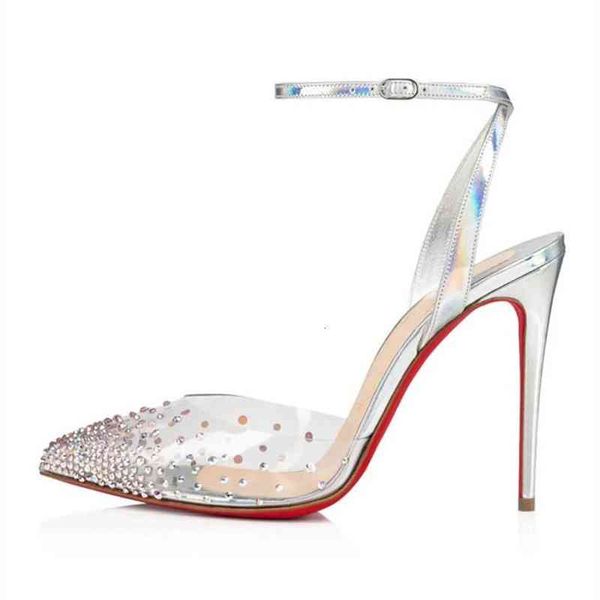 red women bottom high heels pvc leather strass shallow mouth soles wedding shoes bridal pointy toe dress, Black
red women bottom high heels pvc leather strass shallow mouth soles wedding shoes bridal pointy toe dress, Black