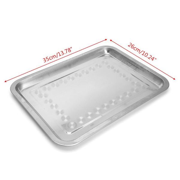 tools & accessories stainless steel rectangular plate barbecue grilled fish tray bbq food container w0yd
tools & accessories stainless steel rectangular plate barbecue grilled fish tray bbq food container w0yd