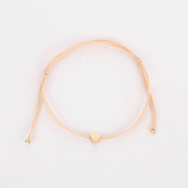 link, chain love heart charm bracelet women lovers' wish good lucky string adjustable bracelets friendship jewelry all-match rope c, Black
link, chain love heart charm bracelet women lovers' wish good lucky string adjustable bracelets friendship jewelry all-match rope c, Black