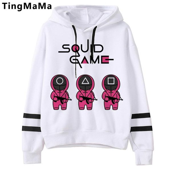 men's hoodies & sweatshirts squid game costume men hoodie sweatshirt women cotton fleece pullover oversized pullovers teenager boys gir, Black
men's hoodies & sweatshirts squid game costume men hoodie sweatshirt women cotton fleece pullover oversized pullovers teenager boys gir, Black