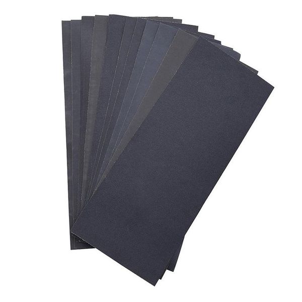 sanders abrasive dry wet waterproof sandpaper sheets assorted grit of 400/ 600/ 800/ 1000/ 1200/ 1500 for furniture, hobbies and home im
sanders abrasive dry wet waterproof sandpaper sheets assorted grit of 400/ 600/ 800/ 1000/ 1200/ 1500 for furniture, hobbies and home im