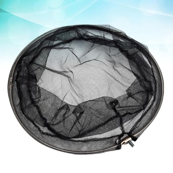 fishing accessories 40cm folding stainless steel frame nylon dense hole landing net head (black)
fishing accessories 40cm folding stainless steel frame nylon dense hole landing net head (black)