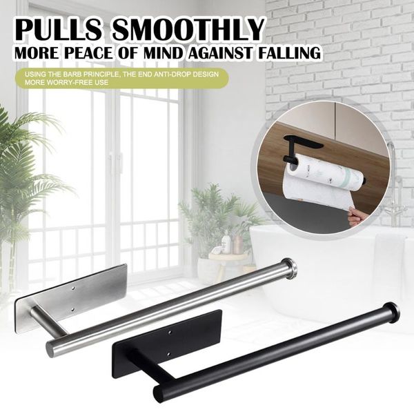 toilet paper holders kitchen holder self-adhesive wall mount towel bar stainless steel roll hanger bathroom organizer
toilet paper holders kitchen holder self-adhesive wall mount towel bar stainless steel roll hanger bathroom organizer