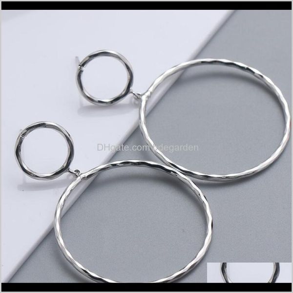 & hie drop delivery 2021 jewelry s925 stering sier needle earrings double hoop simple geometry for women fashion of tlp04, Golden;silver
& hie drop delivery 2021 jewelry s925 stering sier needle earrings double hoop simple geometry for women fashion of tlp04, Golden;silver