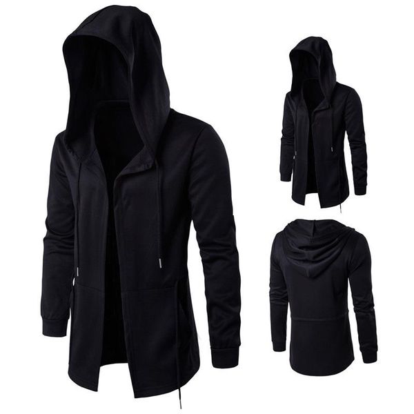 men's jackets 2021 windbreaker male long cloak a hooded coat big yards, Black;brown
men's jackets 2021 windbreaker male long cloak a hooded coat big yards, Black;brown