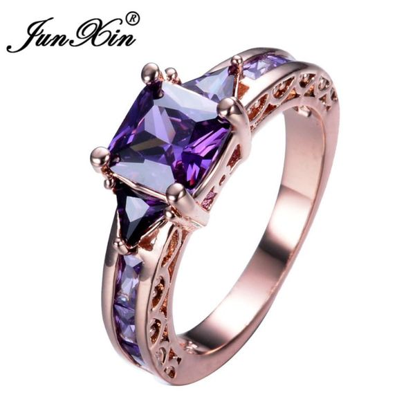 styles purple square zircon ring rose gold filled wedding party rings for women bridal gifts, Slivery;golden
styles purple square zircon ring rose gold filled wedding party rings for women bridal gifts, Slivery;golden