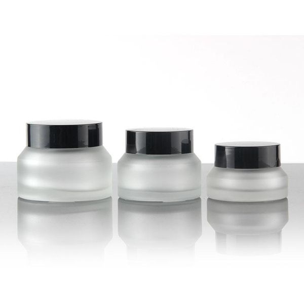 storage bottles & jars beauty cream jar,clear frosted glass container 30g with black screw cap
storage bottles & jars beauty cream jar,clear frosted glass container 30g with black screw cap