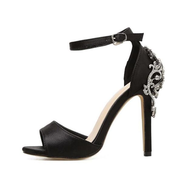 luxury rhinestone high heel banquet women's sandalswomen stiletto pumps club party wedding shoes woman heels sandals, Black
luxury rhinestone high heel banquet women's sandalswomen stiletto pumps club party wedding shoes woman heels sandals, Black