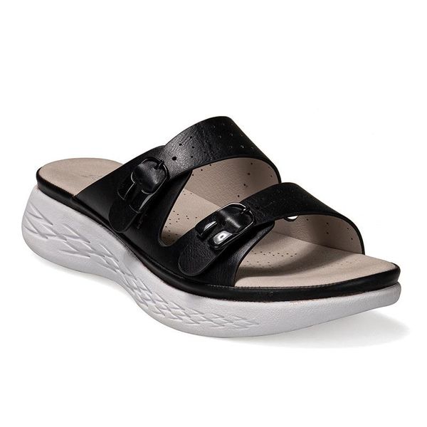 slippers fashion women flat flop ladies sandalas soft bootm comfortable female shose metal beach decoration hollow out hy174, Black
slippers fashion women flat flop ladies sandalas soft bootm comfortable female shose metal beach decoration hollow out hy174, Black