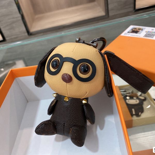 luxury fashion designer keychains leather brown flower dog style handbag decorations keychain key chains, Silver
luxury fashion designer keychains leather brown flower dog style handbag decorations keychain key chains, Silver