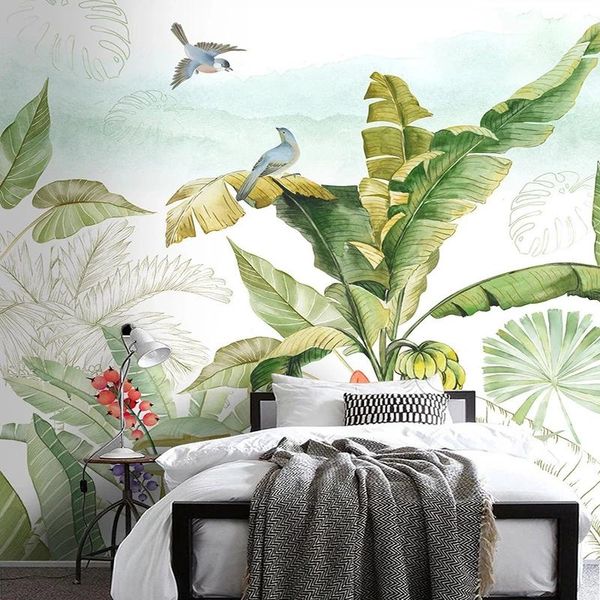 wallpapers tropical plant banana leaf flower bird self adhesive mural po living room bedroom entrance background decoration painting
wallpapers tropical plant banana leaf flower bird self adhesive mural po living room bedroom entrance background decoration painting