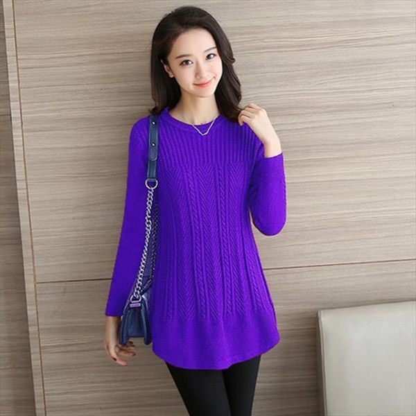 autumn winter mid length women sweater cashmere womens o neck loose large size wool knitted warm solid female pullovers, White;black
autumn winter mid length women sweater cashmere womens o neck loose large size wool knitted warm solid female pullovers, White;black