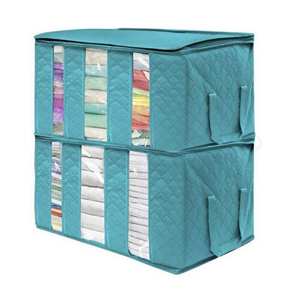 storage bags 2021 visible non-woven bed box collapsible quilt bag wardrobe clothes dust-proof finishing box-
storage bags 2021 visible non-woven bed box collapsible quilt bag wardrobe clothes dust-proof finishing box-