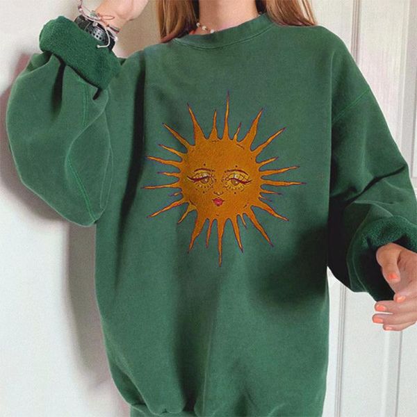 women's hoodies & sweatshirts women oversize sweatshirt cute sun print loose plus size autumn long full sleeve green harajuku clothes, Black
women's hoodies & sweatshirts women oversize sweatshirt cute sun print loose plus size autumn long full sleeve green harajuku clothes, Black