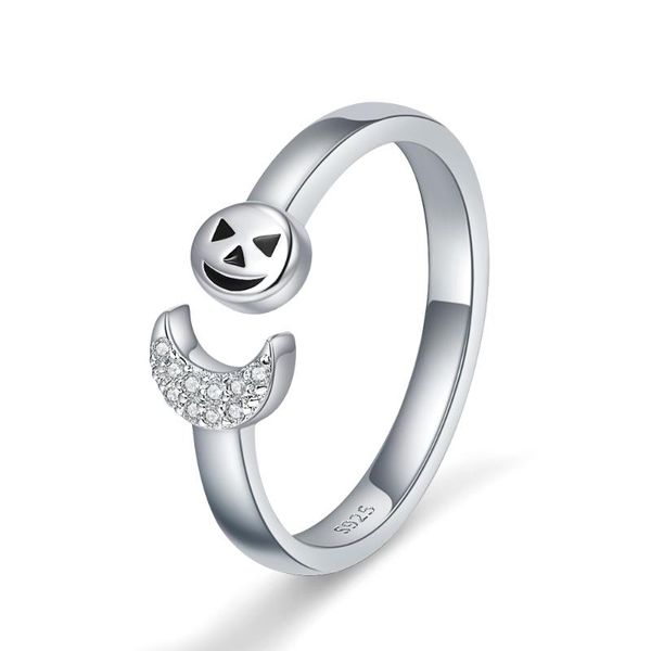strollgirl 100% 925 sterling silver pumpkin moon finger rings for halloween party women fashion jewelry gifts cluster, Golden;silver
strollgirl 100% 925 sterling silver pumpkin moon finger rings for halloween party women fashion jewelry gifts cluster, Golden;silver