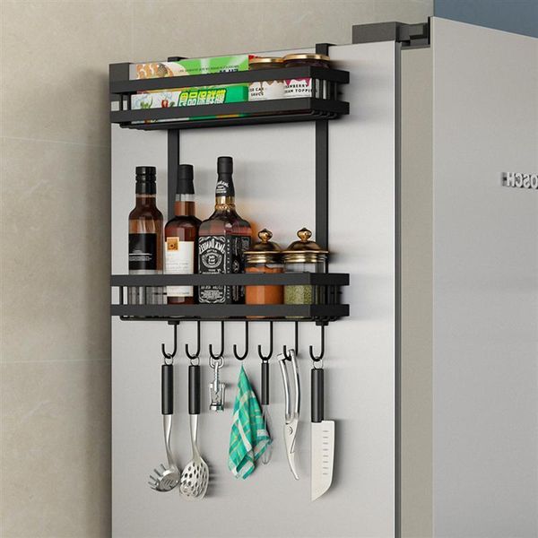kitchen storage & organization multifunction refrigerator seasoning rack organizer shelf space saver fridge side wall hanging holder
kitchen storage & organization multifunction refrigerator seasoning rack organizer shelf space saver fridge side wall hanging holder