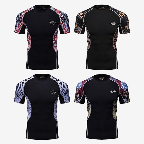 2021Men's leisure sports fitness outdoor running Yoga suit men's short sleeve tight 3D printed T-shirt1
2021Men's leisure sports fitness outdoor running Yoga suit men's short sleeve tight 3D printed T-shirt1