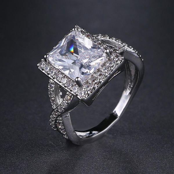 cluster rings emmaya trendy charming rectangle zircons smoothly paved women finger ring real white gold color crystal, Golden;silver
cluster rings emmaya trendy charming rectangle zircons smoothly paved women finger ring real white gold color crystal, Golden;silver