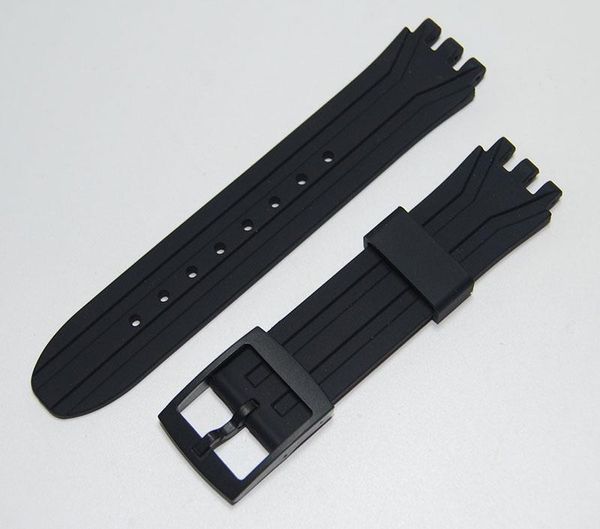 watch bands replacement rubber strap for swatches silicone suib400 & suik400 18mm, Black;brown
watch bands replacement rubber strap for swatches silicone suib400 & suik400 18mm, Black;brown